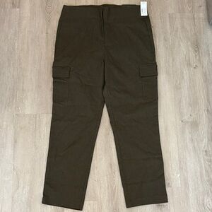 Maurices Olive Green Straight Leg Trousers